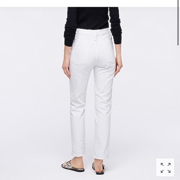 J. Crew x Point Sur Rigid straight leg jeans white AM240 26 - Picture 3 of 6